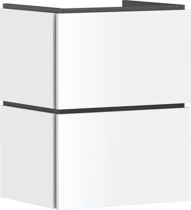 HANSGROHE Xilesa E Szafka pod małą umywalkę wiszącą z 2 szufladami PushOpen 48 x 38cm biały mat 54290700