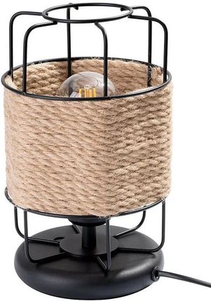 Druciana lampka stołowa w stylu boho Dikity