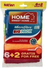 Zdjęcie Home Sweet Home Ścierka Mikrofibra Bigpack 8szt. - Ciechanów