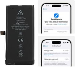 Bateria A2471 akumulator Li-ion 2227mAh Diagnosable z możliwością przypisania jako oryginał do Apple iPhone 12 mini