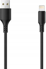 Zdjęcie Setty Kabel Usb Lightning 1,0 M 2A Czarny New - Lubycza Królewska