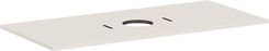 HANSGROHE Xilesa E Blat 118 x 55cm z wycięciem na środku pod umywalkę nablatową bez otworu na baterię piaskowy beż matowy 54277780