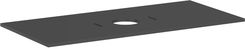 Zdjęcie HANSGROHE Xilesa E Blat 118 x 55cm z wycięciem na środku pod umywalkę nablatową bez otworu na baterię szary łupek matowy 54277760 - Stepnica