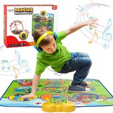 Zdjęcie Woopie Mata Taneczna Do Tańca Muzyczna Gra Zręcznościowa Światło Dinozaury - Strumień
