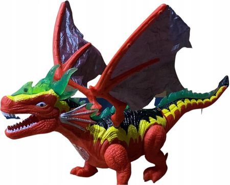 Pronice Zdalnie Sterowany Interaktywny Dinozaur Smok Efekty Światła Dźwięku Pary - zdjęcie 5