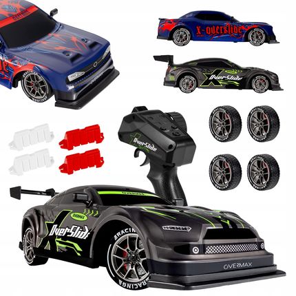 Overmax Auto Do Driftu Na Pilota Duże Autko Zdalnie Sterowane Rc Drift Led 20Km/H