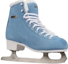 Zdjęcie Roces Suede Eco-Fur Łyżwy Figurowe Blue - Łabiszyn