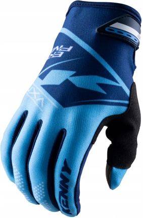 Kenny Racing Rękawice Cross/Enduro Model Brave Blue Kolor Niebieski/Granato