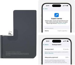 Bateria A2830 akumulator Li-ion 4323mAh Self-Diagnosable z możliwością przypisania jako oryginał do Apple iPhone 14 Pro Max
