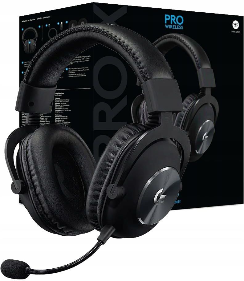 Logicool　Gpro Bezprzewodowy zestaw słuchawkowy dla graczy Logitech G PRO X