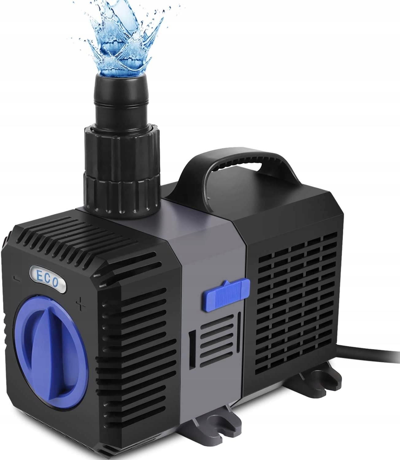 コキン　PREMIUM WATER 3000L/H 10W Wielofunkcyjn Pompa Do Oczka Wodnego 1824234884
