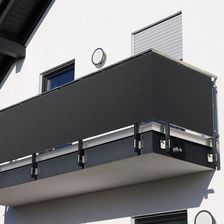 Zdjęcie Texas Osłona Mata 100x500cm 95% Balkonowa Taras Siatka Przeciwsłoneczna 180G - Katowice