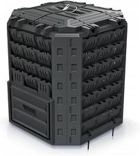Zdjęcie Prosperplast Kompostownik Ogrodowy Modułowy Compobox 350L Czarny Ikcb350 - Mielec