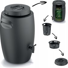 Botle Zbiornik Beczka Do Wytwarzania Nawozu Pojemnik 25L 1824548771
