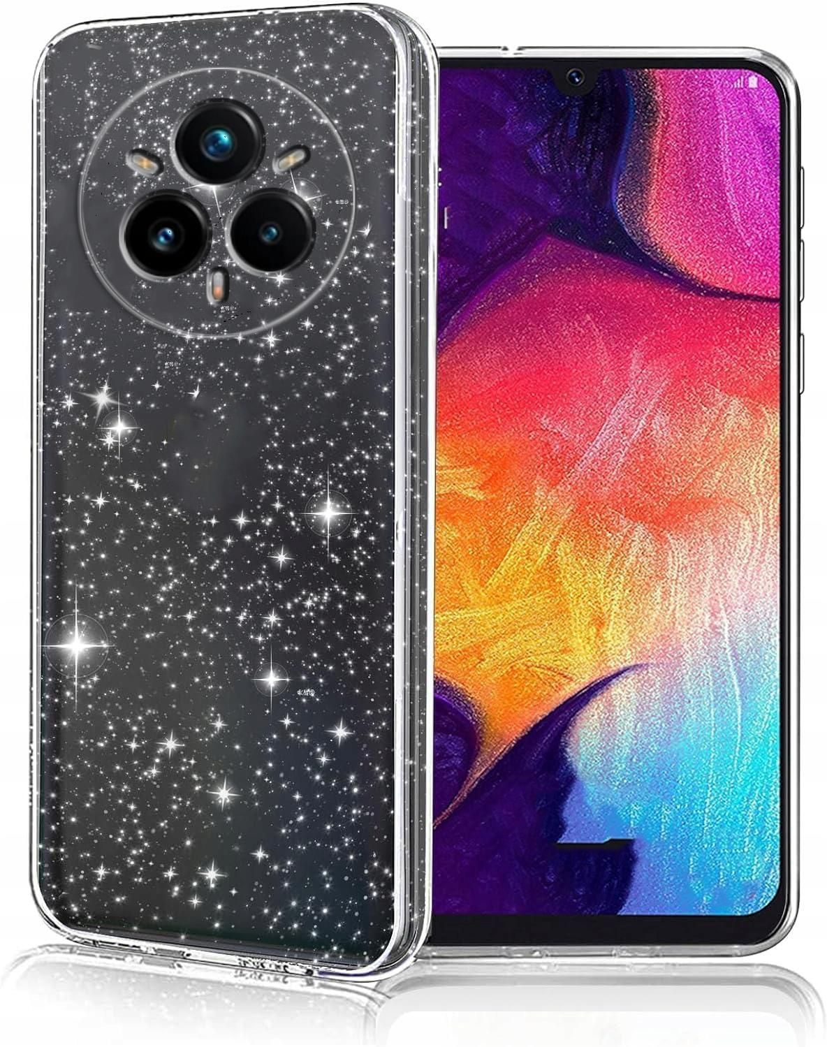 Transparente Handyhülle Mit Kette Für Realme 14 Pro Plus 5G – Silikon, 150 Cm Gurt, Schwarz, TPU