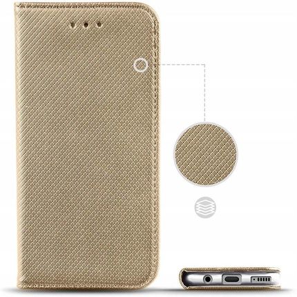 Smart-Tel Etui Case Pokrowiec Flip Skórzane Otwierane Do Apple Iphone 12 Pro Złote - zdjęcie 3