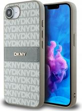 Dkny Etui Do Iphone 16E Repeat Texture Pattern With Tonal Stripe Skóra