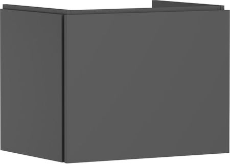 HANSGROHE Xilesa E Szafka pod umywalkę wiszącą z 1 szufladą 63 x 47cm szary łupek matowy 54255760