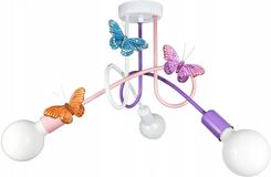 Zdjęcie Lampa do pokoju dziewczynki Edison Motylek 3 - Dąbie