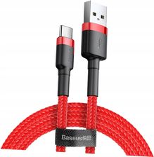 Baseus Cafule Usb A C Qc 3 0 3A 1 M Czerwony