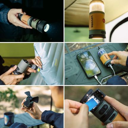 Modułowy zestaw biwakowy Lovork 8-in-1 Camper Kit - zdjęcie 3