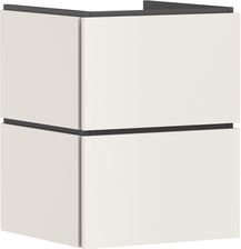 Zdjęcie HANSGROHE Xilesa E Szafka pod małą umywalkę wiszącą z 2 szufladami 48 x 47cm piaskowy beż matowy 54250780 - Szczecin