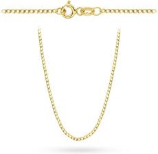 Gese Łańcuszek złoty pr. 585 - splot pancerka diamentowana / nacinana 50cm (Gramatura: 6.48)