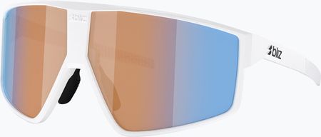 Okulary Przeciwsłoneczne Bliz P002S Nano Optics Nordic Light Matte White/Coral/Orange Blue Multi
