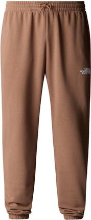 Spodnie dresowe męskie The North Face SIMPLE DOME LIGHT REGULAR TAPERED brązowe NF0A8C416IH