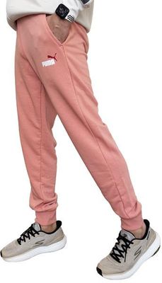 Spodnie sportowe męskie dresowe Puma Ess+ 2 Col Logo [586768 62] - zdjęcie 3