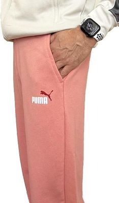 Spodnie sportowe męskie dresowe Puma Ess+ 2 Col Logo [586768 62] - zdjęcie 2