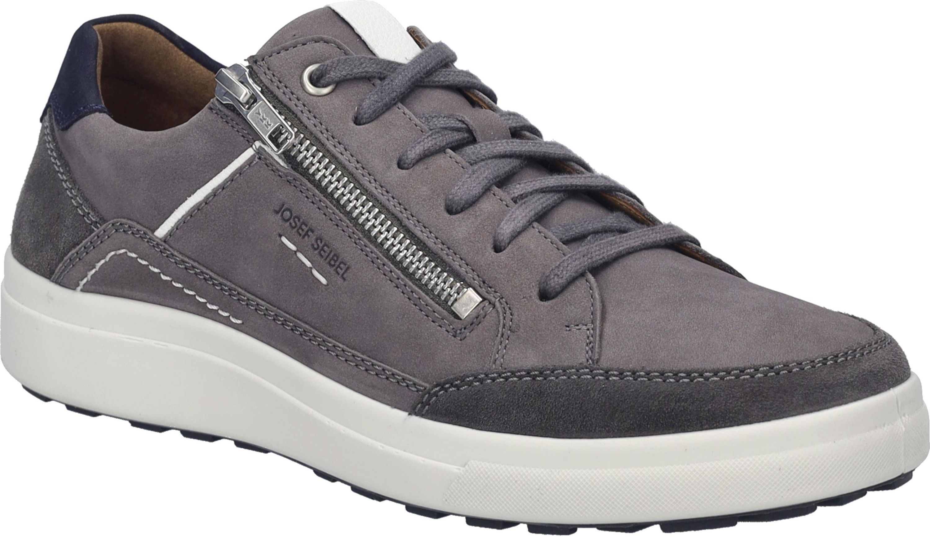 Josef Seibel Pantofola Lille 07 Donna - Blu Jeans Multi - Taglia 44 - Suola PU Ammortizzata - Altezza Tacco 2 Cm