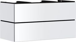 HANSGROHE Xilesa E Szafka pod szlifowaną umywalkę wpuszczaną w blat/nablatową z 2 szufladami PushOpen 118 x 55cm biały mat 54304700