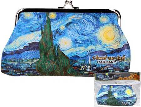 Portfelik portmonetka portfel Van Gogh gwiazda noc