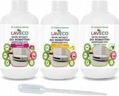 Laveco 3x0,5L Płyn Myjący Do Robotów Mopujących I Odkurzaczy Myjących V2