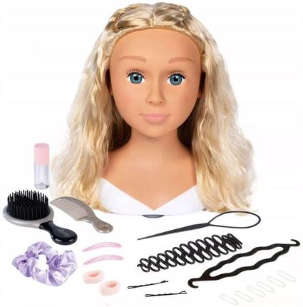 Smoby My Beauty Głowa Do Stylizacji Jasne Włosy