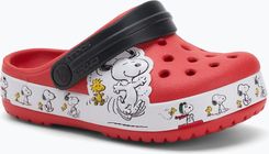 Klapki dziecięce Crocs Fun Lab Snoopy Woodstock Clog Toddler flame Wiosna 2025