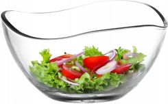 Zdjęcie Altom Design Szklana Salaterka Miska Na Sałatkę Przekąski Falowana 21cm (103005614) - Łazy