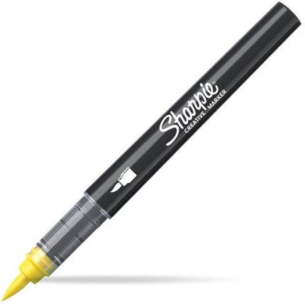Sharpie Marker Akrylowy Yellow Żółty Pędzelkowa Końcówka 2218065