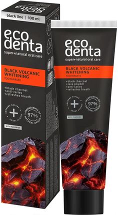 Ecodenta Pasta Do Zębów Wybielająca Z Minerałami Wulkanicznymi 100ml