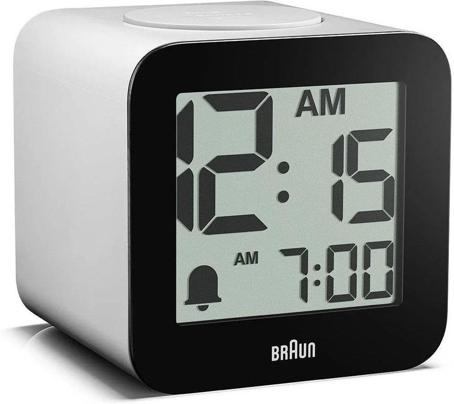 фото Настольные часы Braun BC25 White 1