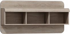 Zdjęcie Dmk Wisząca Dąb Sonoma 120x56x25cm Z Przegródkami (LIN_D) - Tarczyn