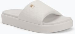 Zdjęcie Klapki damskie Tommy Hilfiger Platform Monogram Poolslide ancient white Wiosna 2025 - Tarczyn