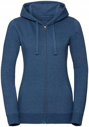 Bluza damska z kapturem rozpinana Morski Melanż r. M
