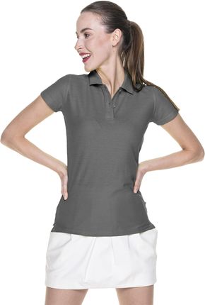 Koszulka damska polo Promostars Ladies' Cotton 42195, szara