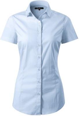 DAMSKA KOSZULA kobieca FLASH Taliowana PREMIUM light blue