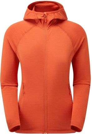 Bluza z kapturem Montane W Protium Lite Hoodie saffron red L