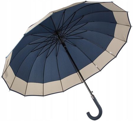 elegancki duży parasol rządowy mocny xxl antypoślizgowa rączka automatyczny - zdjęcie 4