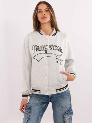 Bluza Jasny szary - zdjęcie 2