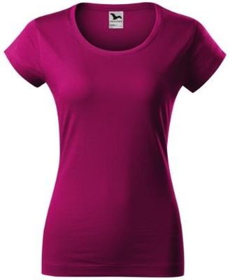 Koszulka damska o dopasowanym kroju VIPER Fuchsia Red BAWEŁNA